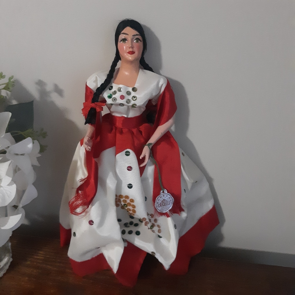 Vintage 1950's Mexican Carselle Senorita Doll